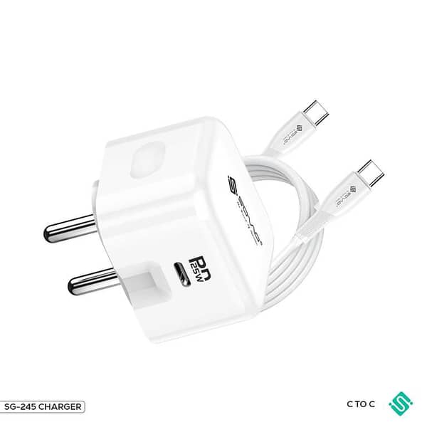 ELECTRO SG-245 PD 25W SUPERFAST CHARGER 25W PD Adapter Super Fast Charging for All Phones