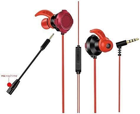 Pubg Mobile Gaming Headset with Long Mic, 3.5 mm Wired Earphone, Dynamic Universal Earbud