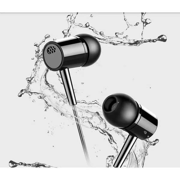 Stereo In-Ear Handsfree Earphones with Microphone and High-Quality Sound