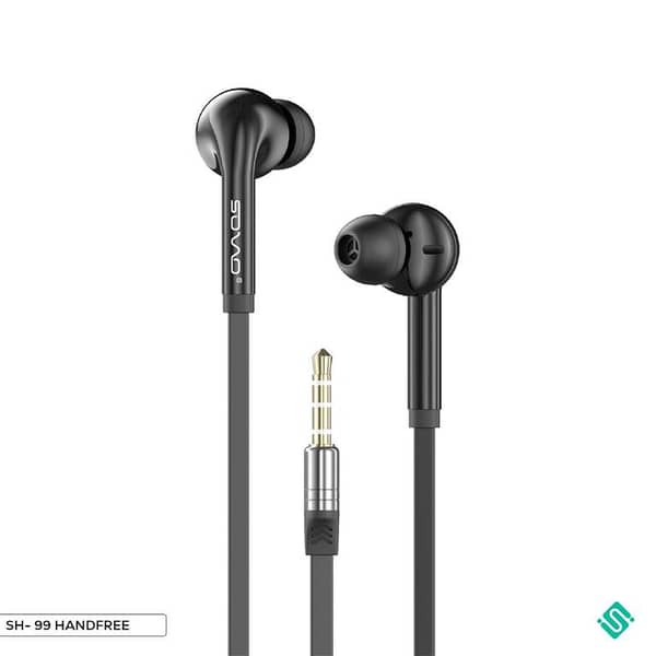 HEAVY BASS In-Ear Handfree with Noise Cancellation, Sweat-Resistant, Clear Sound