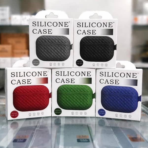 Earbuds Chatai Pattern Silicone Case for Earpods – Durable, Stylish Protection