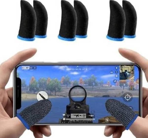 Finger Cover Breathable Gaming Finger Sleeve for PUBG and Mobile Controllers