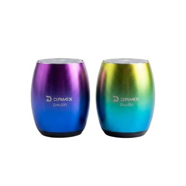 Damix Dm-001 Portable Mini Bluetooth 5.3 Speaker | TWS Aluminum Alloy with TF Card & Type-C