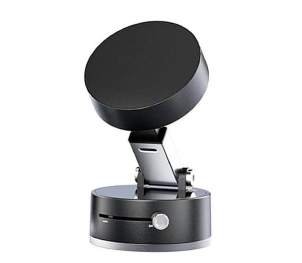 A2 Vacuum Magnetic Folding Mobile Holder | 360° Rotatable, Double-Sided Suction Phone Stand
