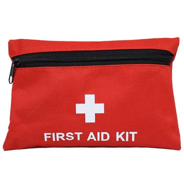 First Aid Kit with Heatsheets for Emergency Situations