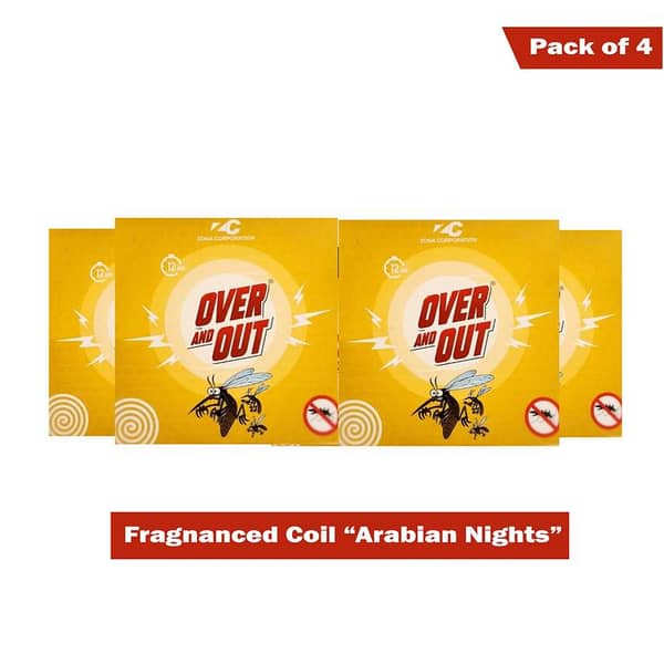 Over & Out Mosquito Coil - Insect Repellent Solution