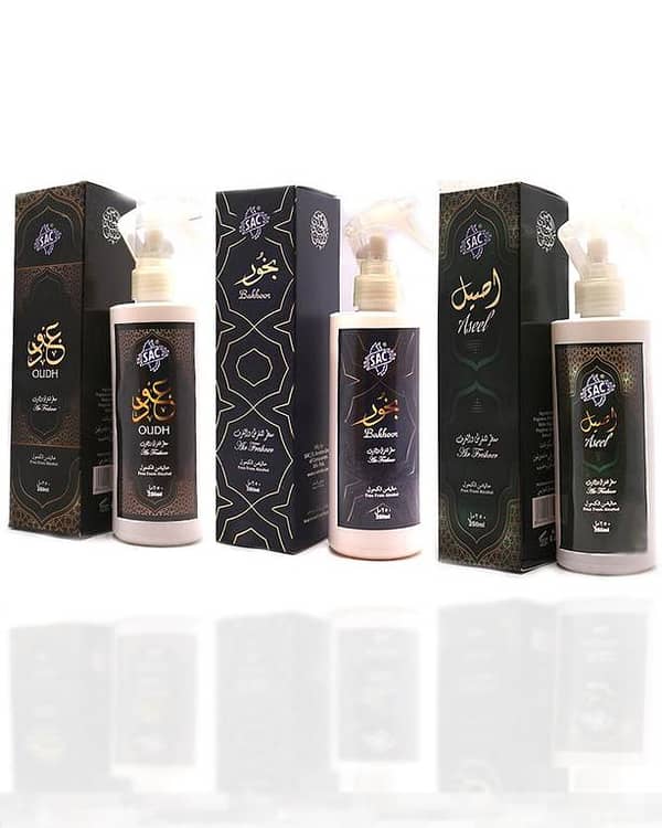 SAC Arabic Air Freshener Set of 3 - Each 250ml Non-Alcoholic Spray