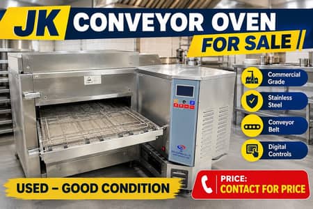 JK oven ZEUS | conveyor | 18 inch belt | Made in Korea