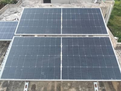 2 two soler panels