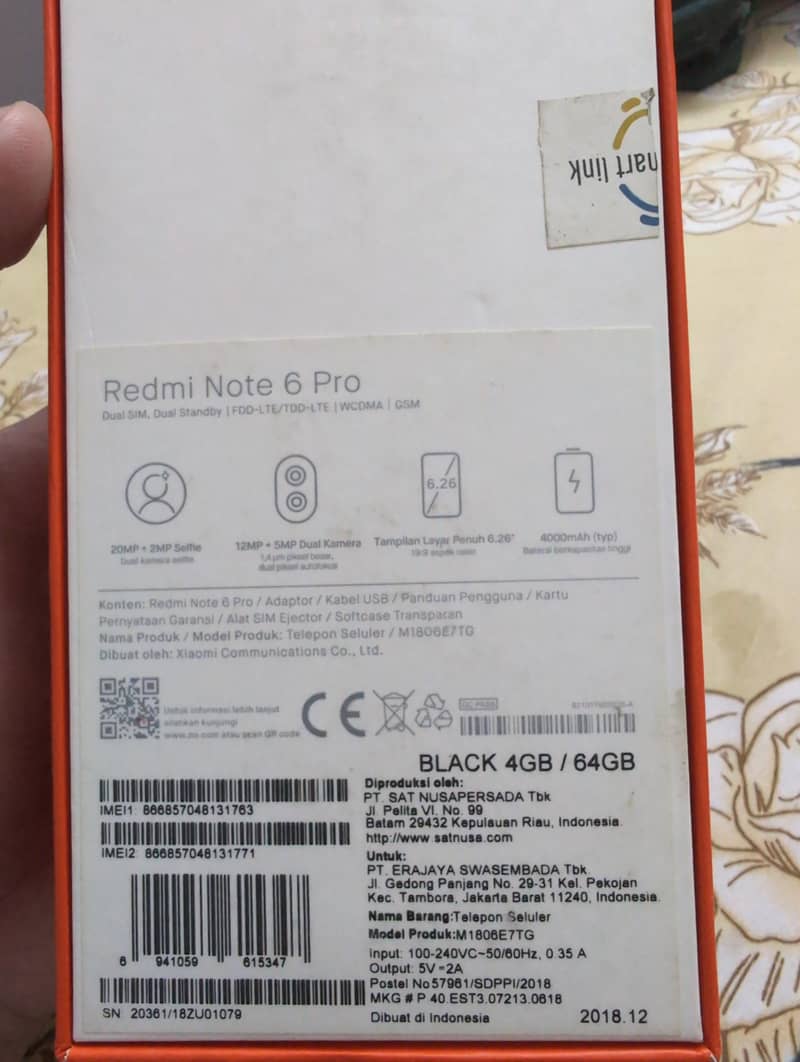 Xiaomi Redmi Note 6 Pro 5