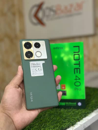 Infinix Note 40 Pro 12GB RAM 256GB Storage With Box & Charger