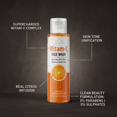Vitamin C Face Wash / Vitamin C Cleanser / Face Wash / Vitamin C Skin