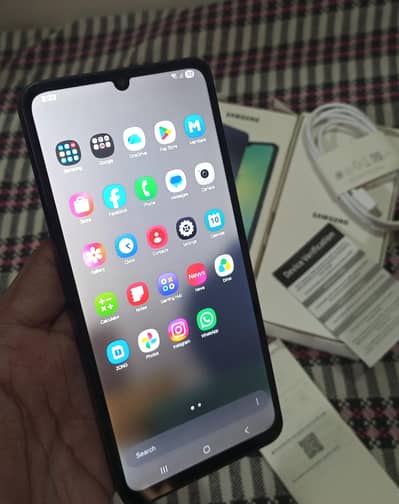 Samsung A06 4/128 brand new condition complete box 03174698751