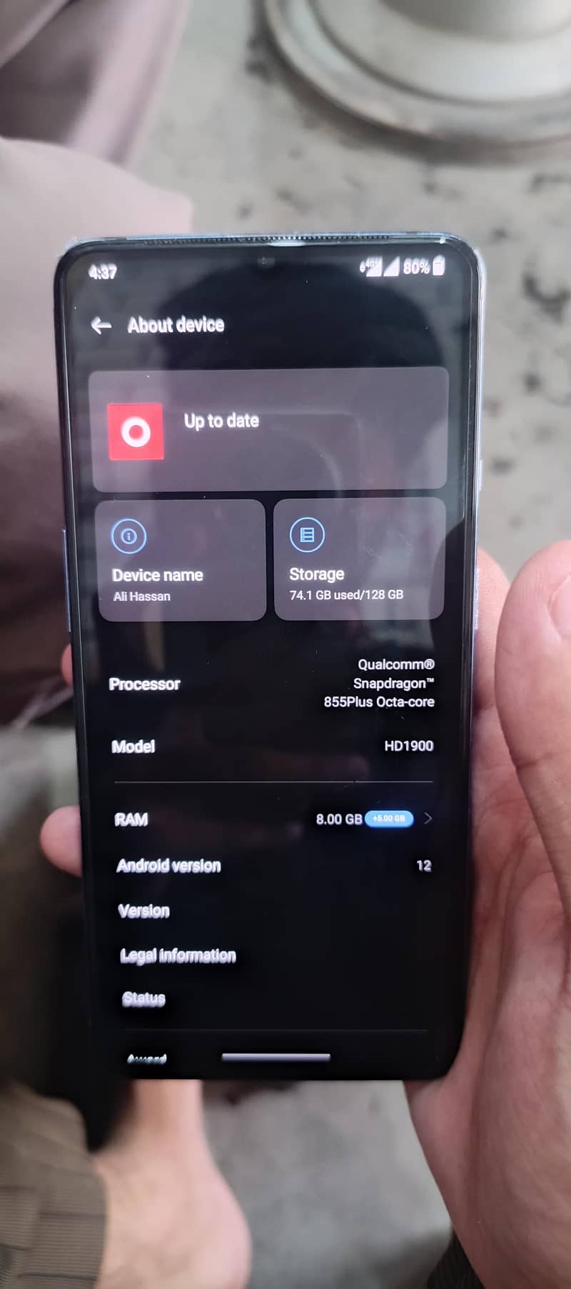 One Plus 7T 2