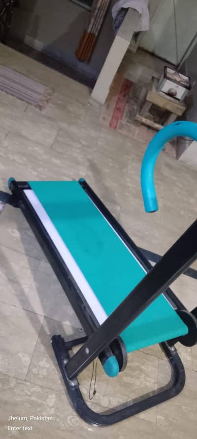 brand new treadmill just a little bit used