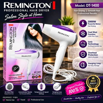 Remington DT-1400 2000W Professional Hair