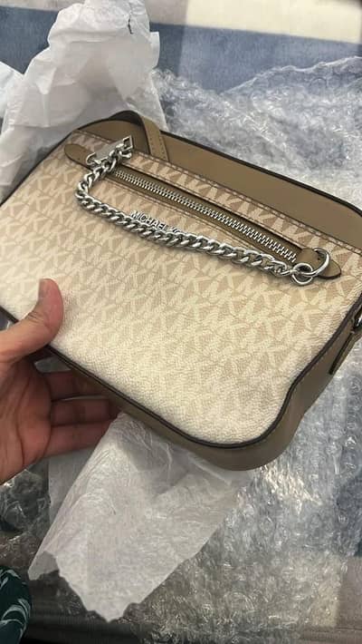 branded MK cross body bag