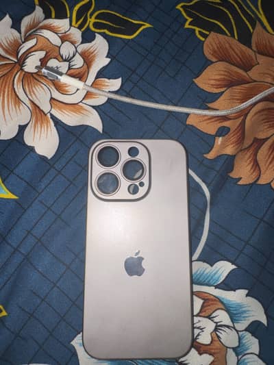 iPhone 15 Pro with natural titanium colur can exchange for 13/14/15/16