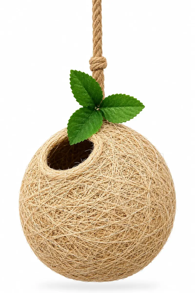 Natural Hanging Bird Nest — photo 4