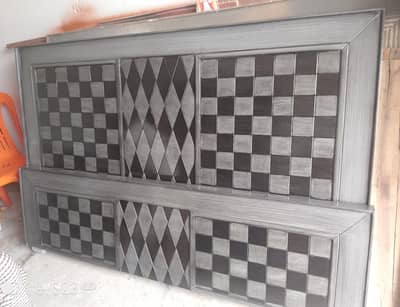 double bed wooden king siza Double bed/bed set