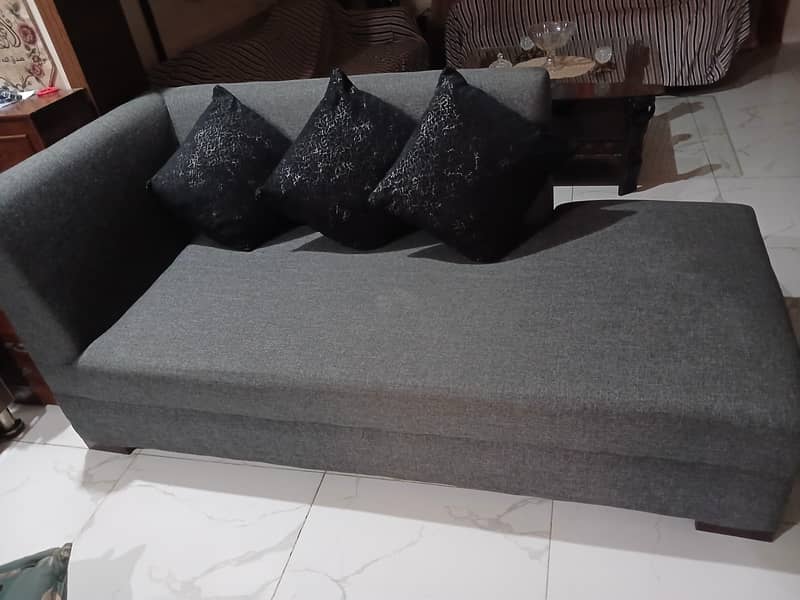 7 seater sofa L shape 0