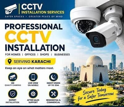 CCTV camera installation 0
