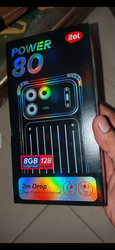 Itel  power 80   4/128gb