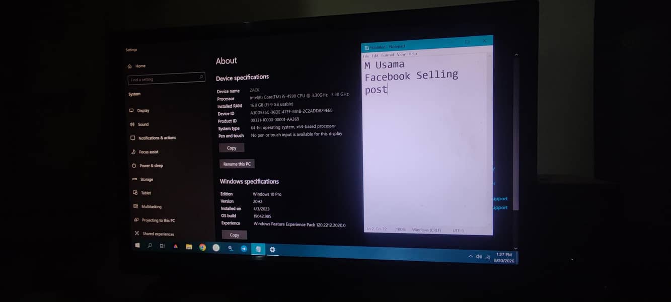 Gaming pc full setup 12