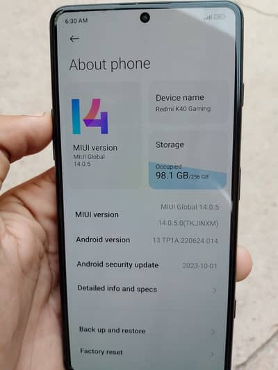 Xiaomi Redmi K40 Gaming