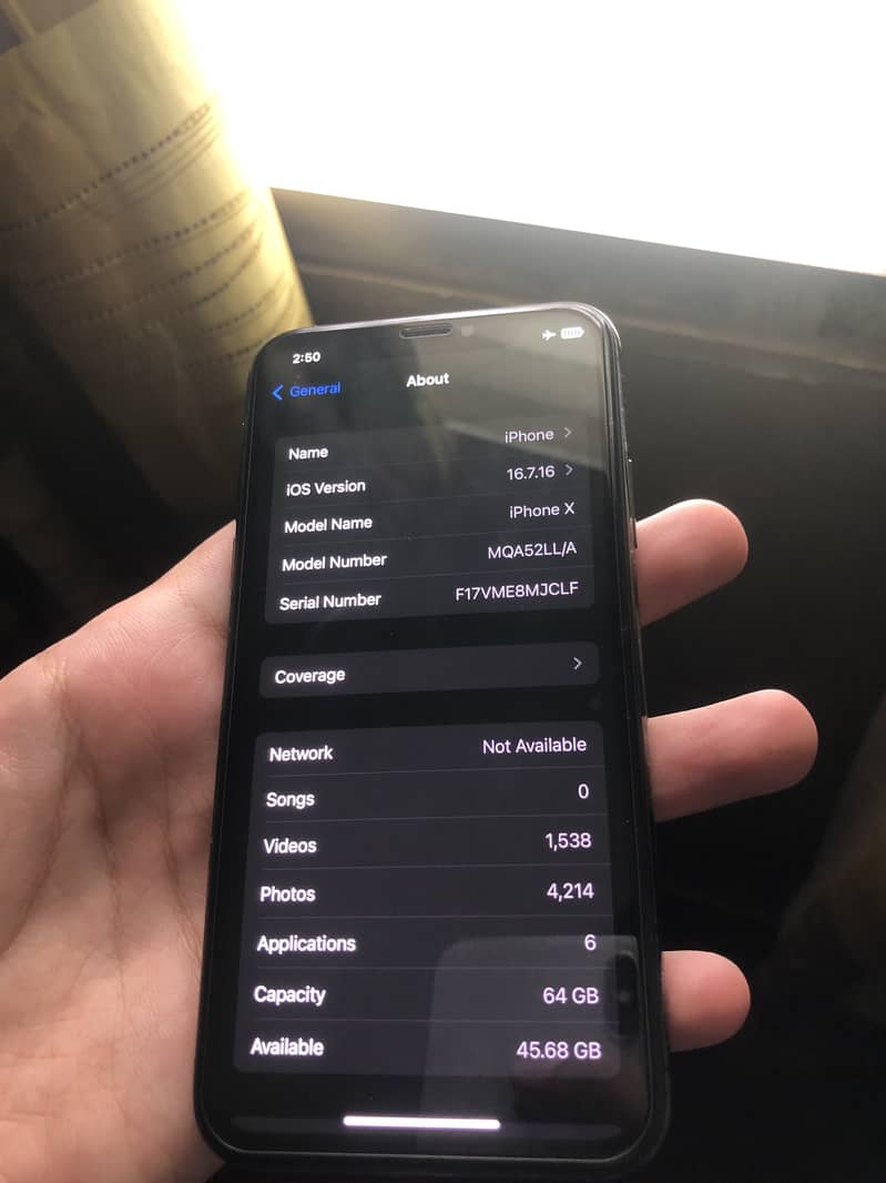 Apple iPhone X 5