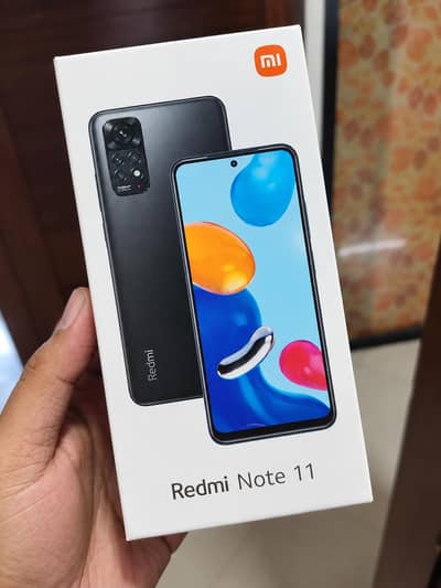 Redmi Note 11 6+2 Ram 128GB ROM Official Pta Approved Dual Sim