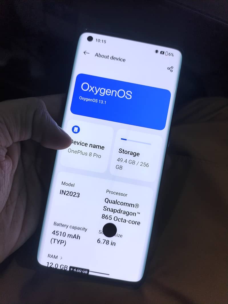 One Plus 8 Pro 6