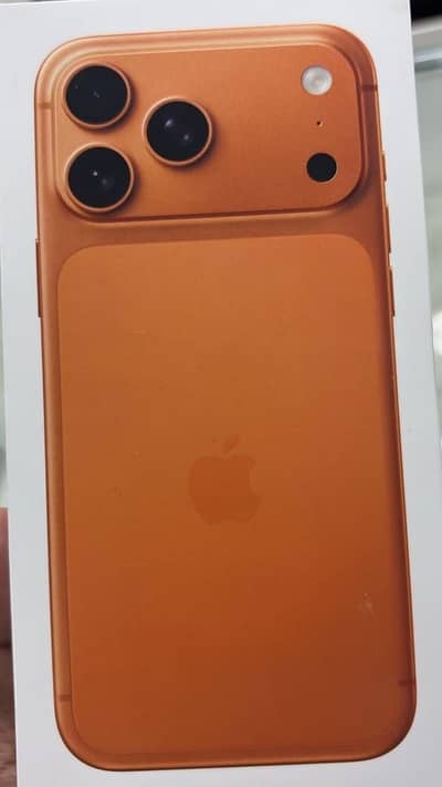 Apple iPhone 17 Pro Max cosmic orange factory unlock