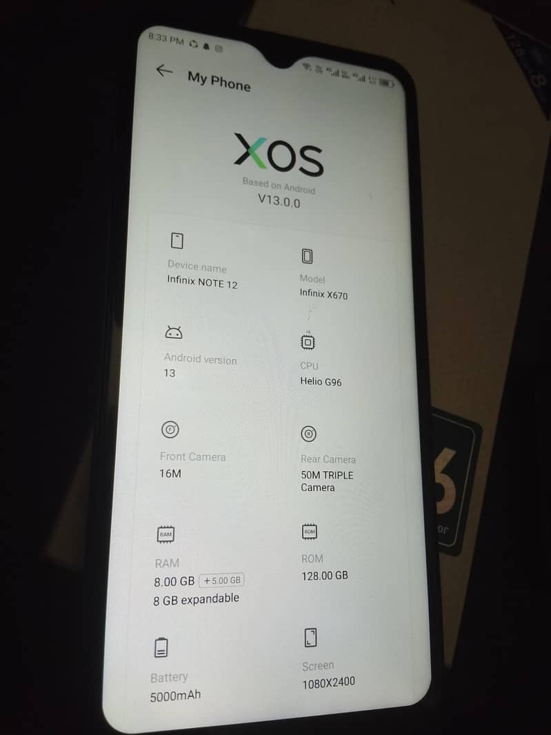 Infinix Note 12 7