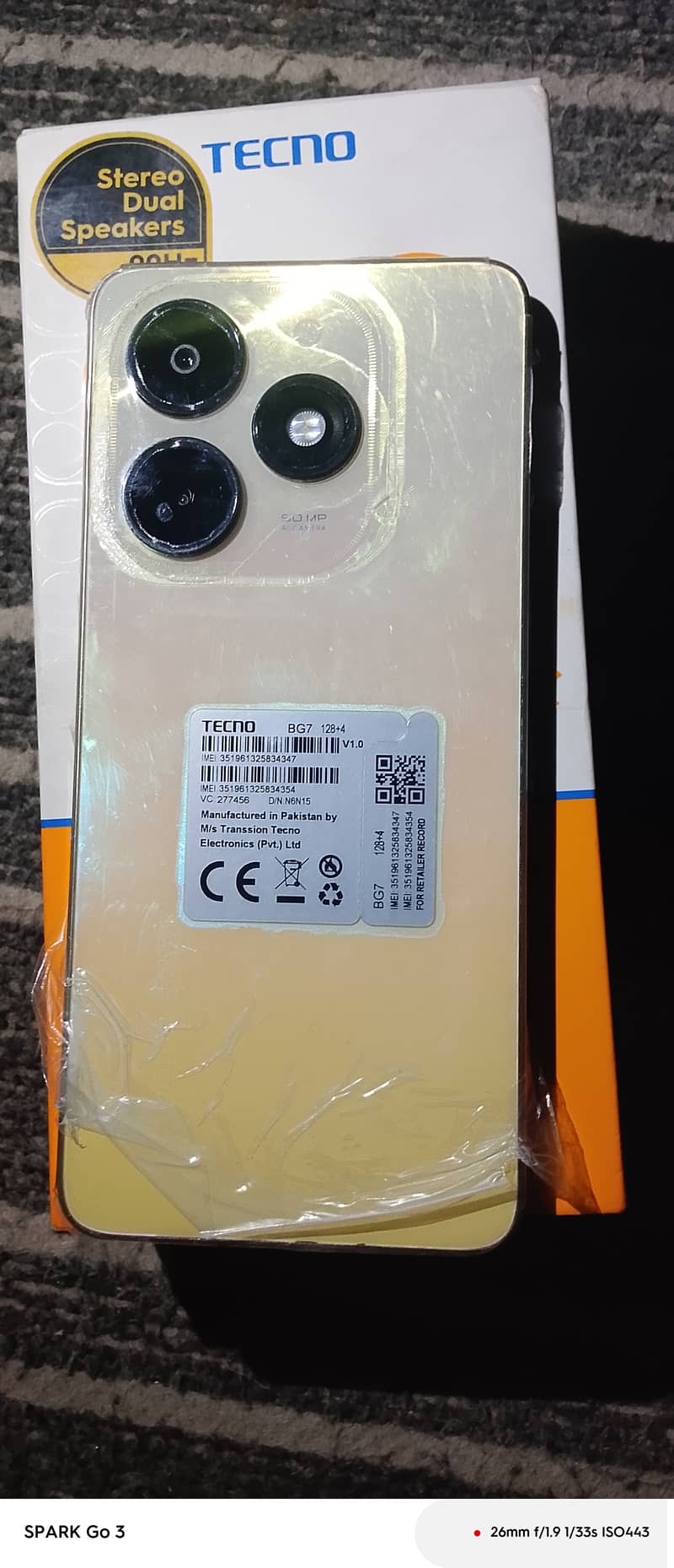 Tecno Spark 20C 0