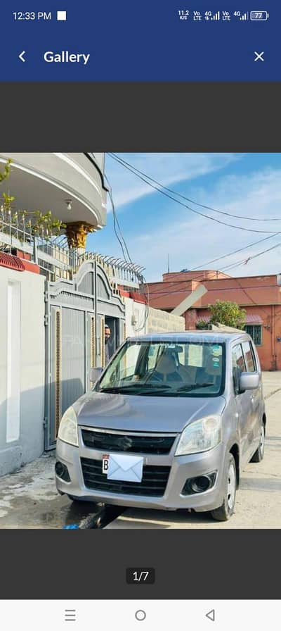 Suzuki Wagon R VXL 2014 Family Used Good Condition