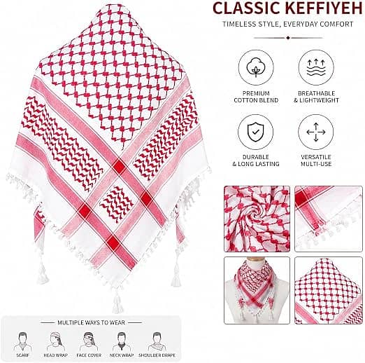 عمرہ کے سفر کا ساتھی — Arab Scarf عربی اسکارف 1