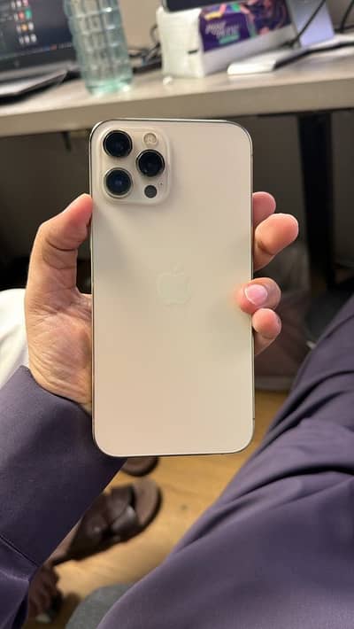 iPhone 12 Pro Max PTA Approved 256 GB Golden color