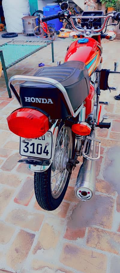 HONDA CG_125 MODEL 2016