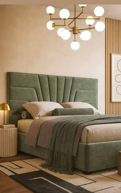 bed / wooden Bed / Double Bed / king bed / poshish bed / bed set