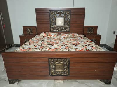 newly bought Bed set for sale