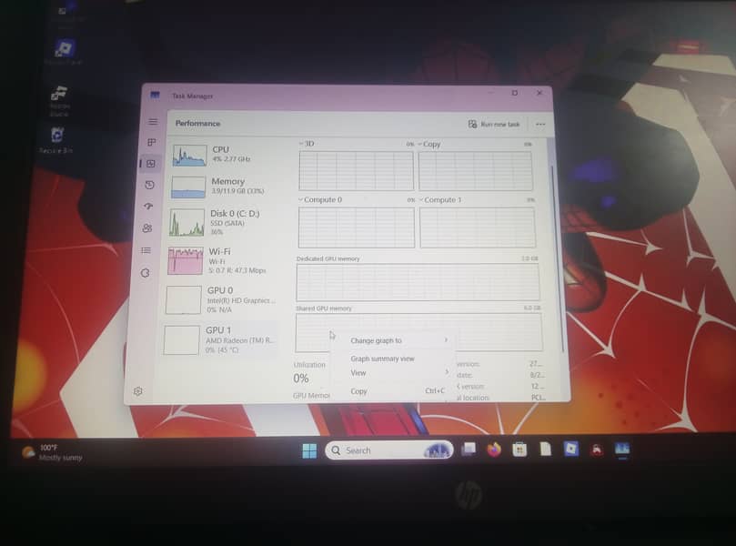 Hp gaming laptop/editing 3