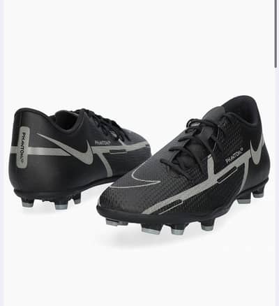 Nike Phantom GT2 Club FG/MG Black Iron Grey DA5640-004 Men's Size [45]