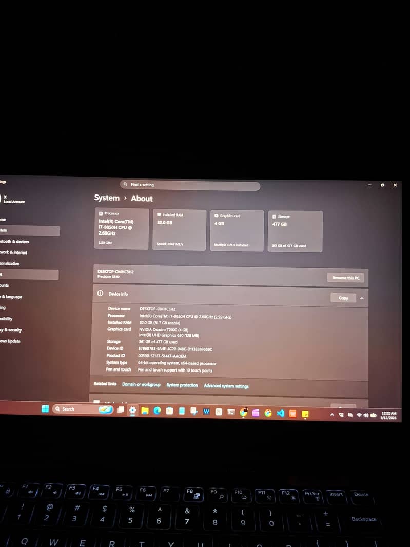 Dell Precision 5540 2