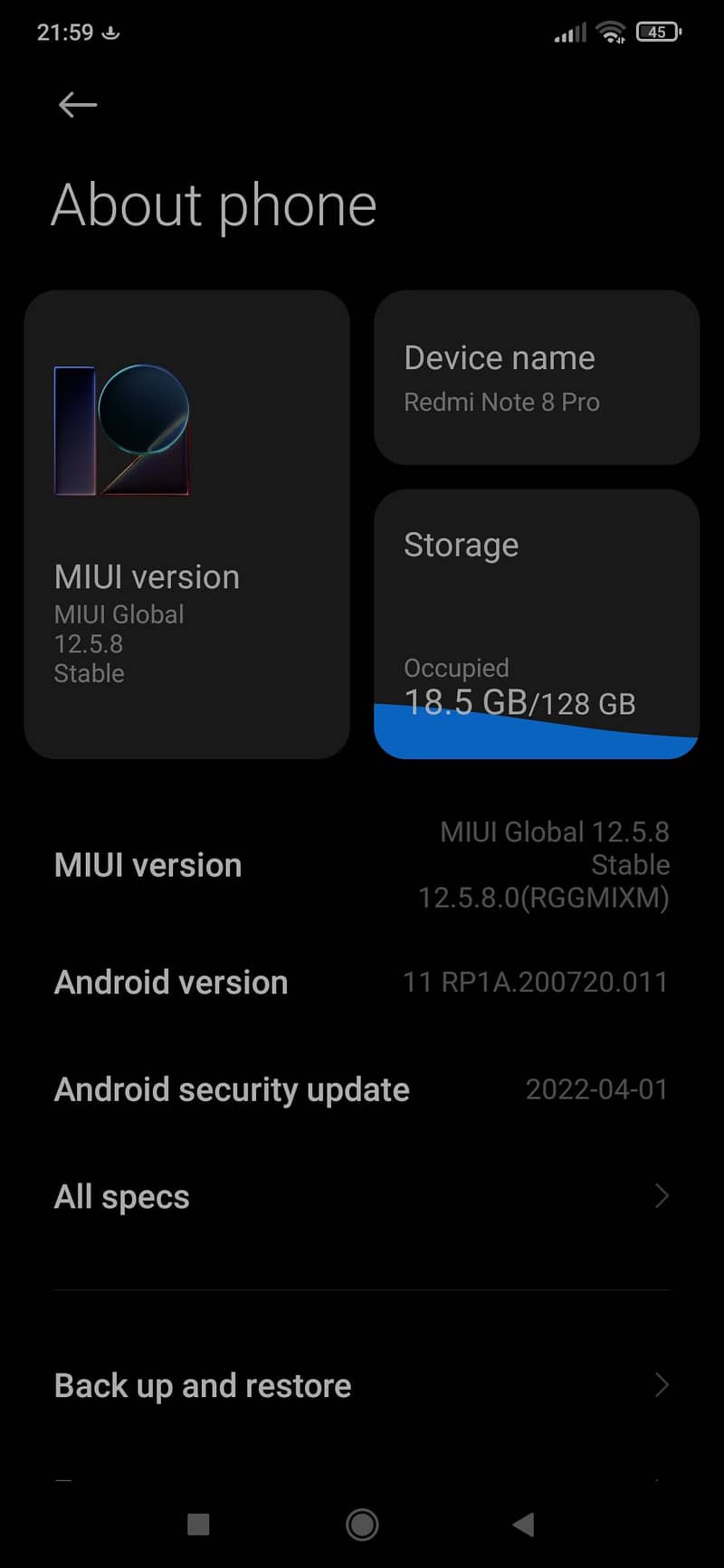 Xiaomi Redmi Note 8 Pro 0