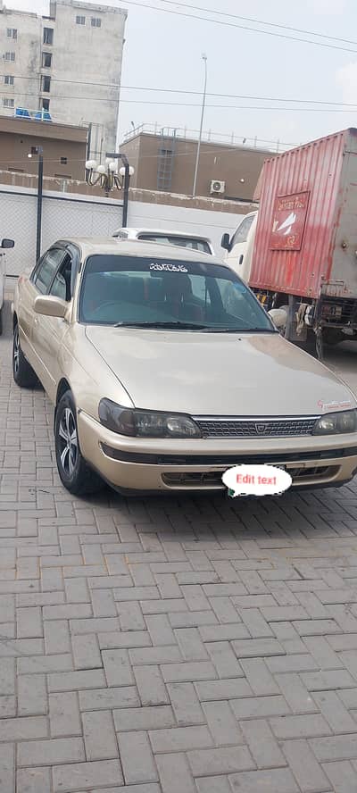 Toyota Corolla XE gl 1997 sale and exchnge