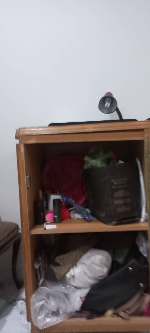 Table for storage almari table side table Two Table Cabinets 4
