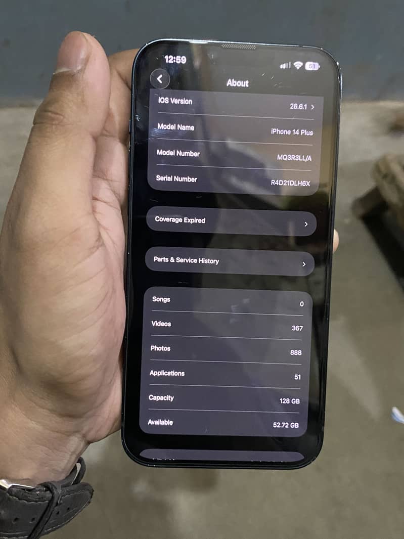 Apple iPhone 14 plus 6