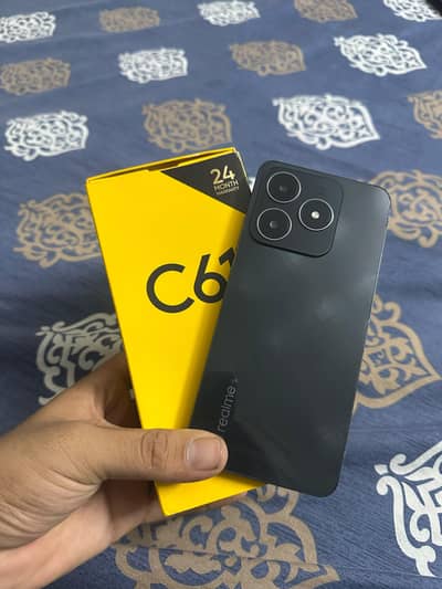 Realme C61 6/128 Dual sim official approved with box
