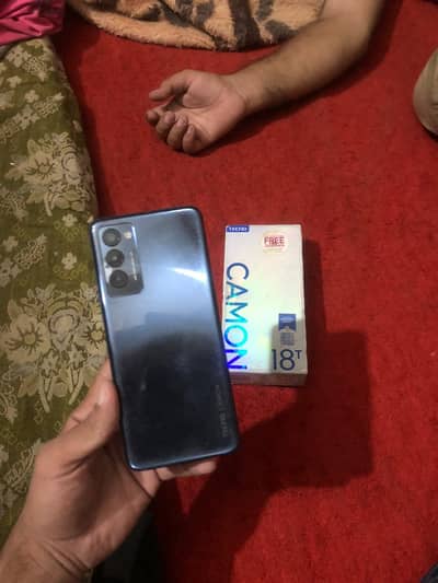Tecno CAMON 18T 4gb 128gb minor glass break